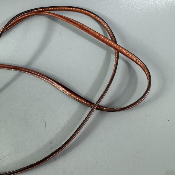 J. McLaughlin Double Brown Leather Gold-tone Strap - Picture 5 of 7